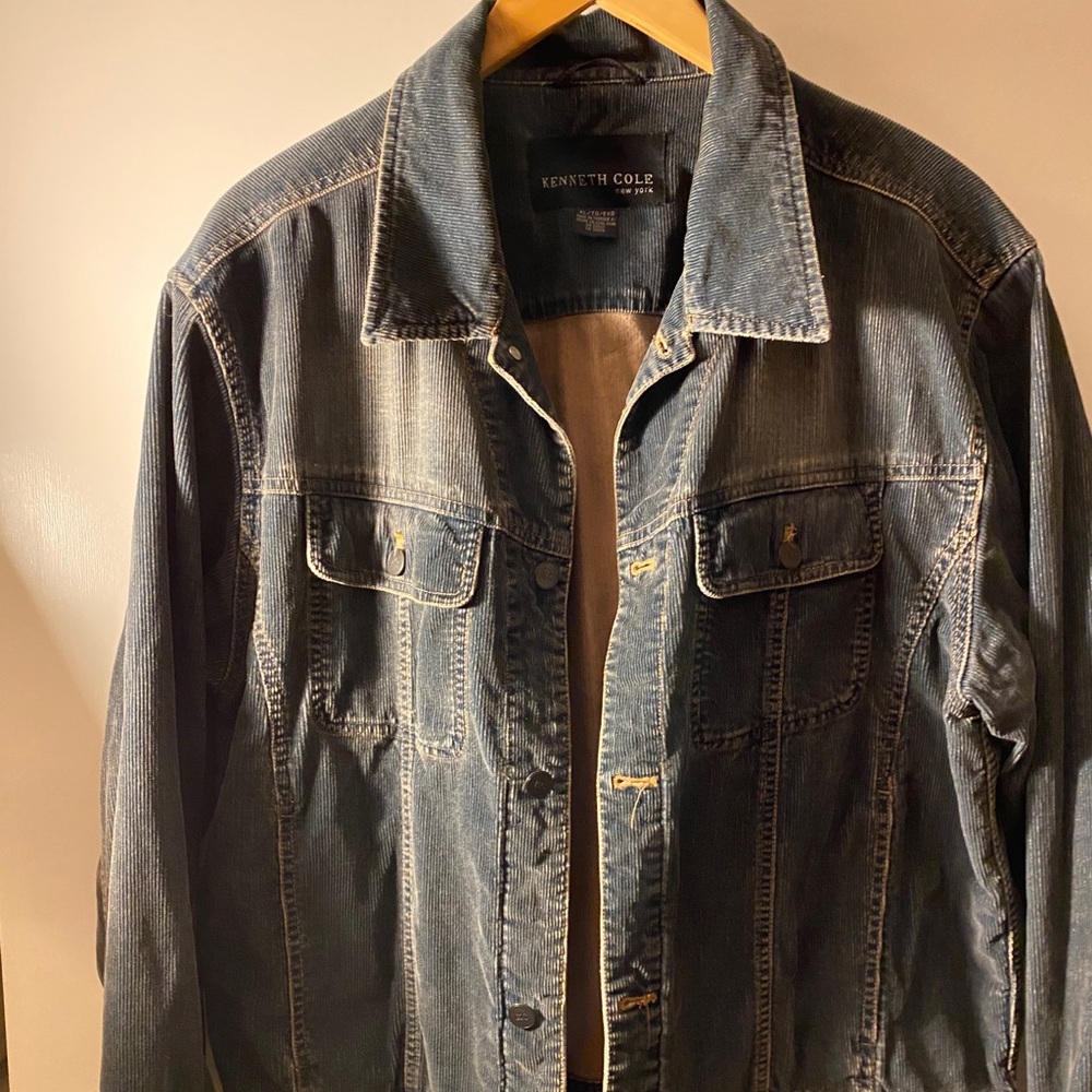 Kenneth Cole washed denim jacket